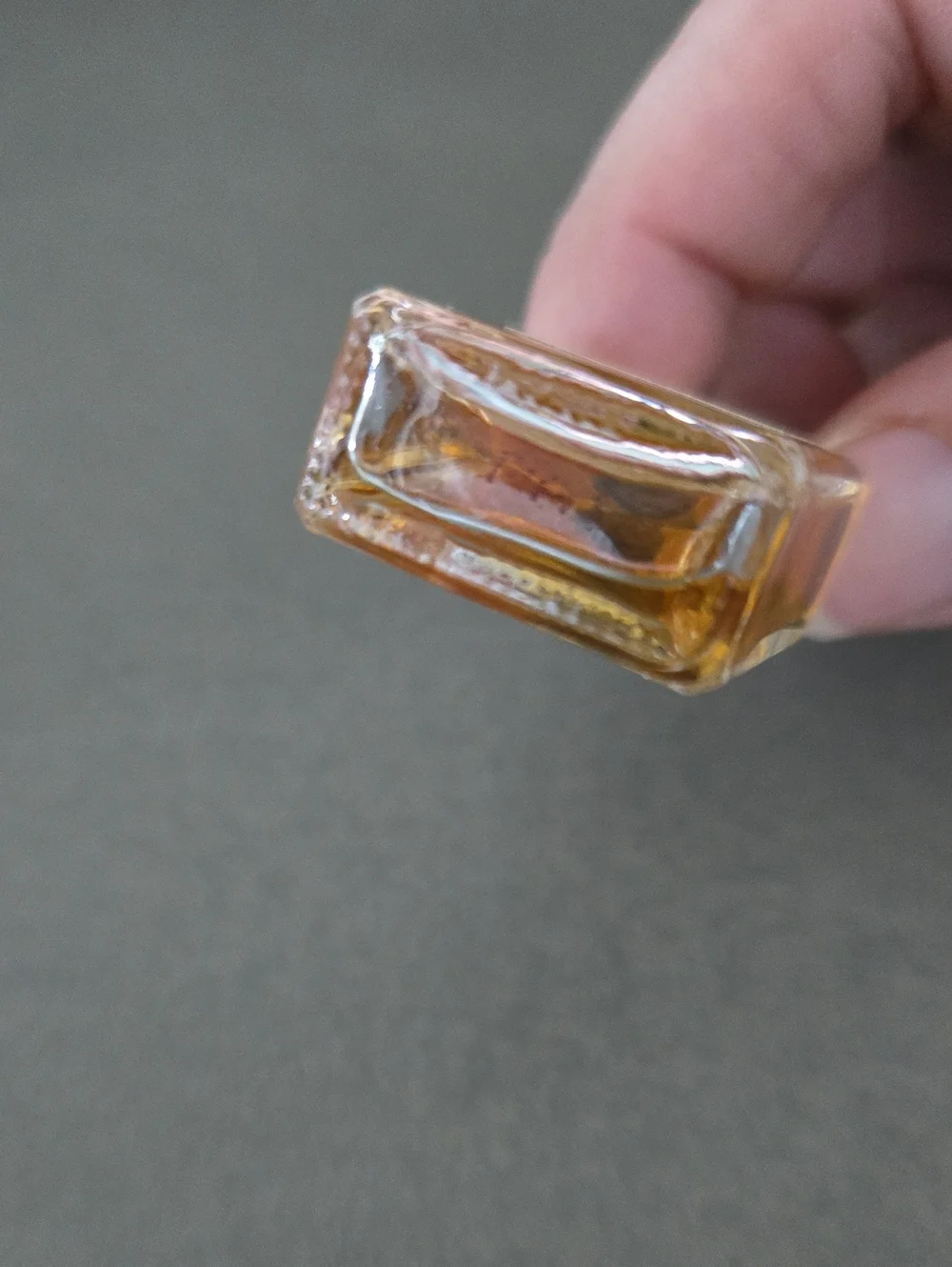 Rare VINTAGE CHANEL N°5 Colletible Bottle Deluxe Mini Glass Bottle Black Cap Top